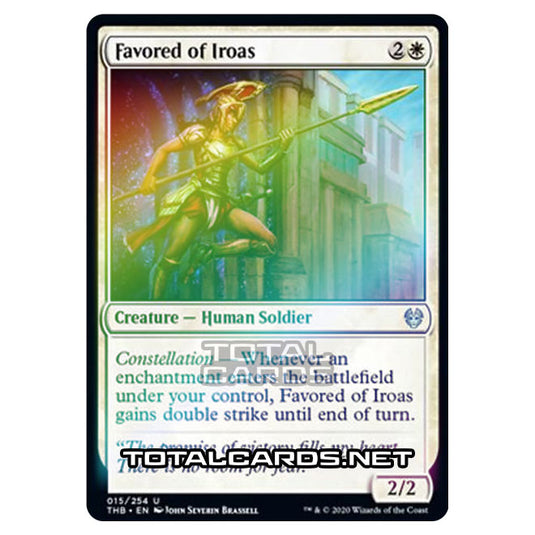 Magic The Gathering - Theros Beyond Death - Favored of Iroas - 15/254 (Foil)