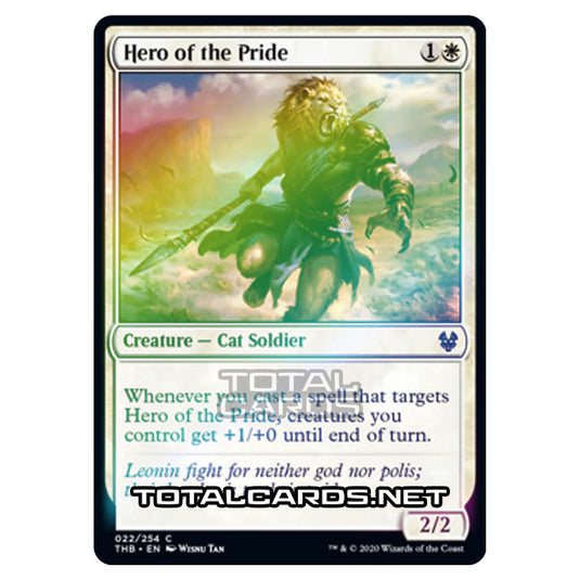 Magic The Gathering - Theros Beyond Death - Hero of the Pride - 22/254 (Foil)