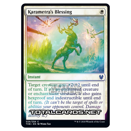 Magic The Gathering - Theros Beyond Death - Karametra's Blessing - 26/254 (Foil)