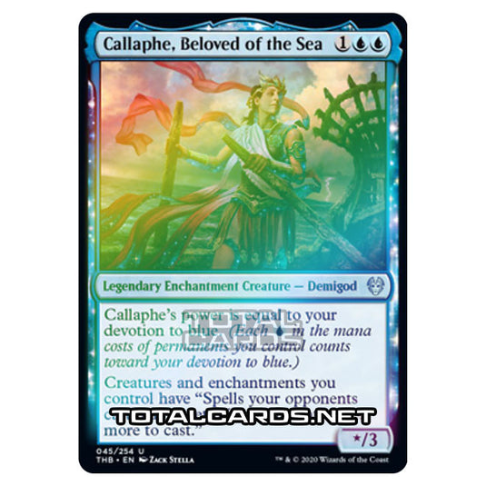 Magic The Gathering - Theros Beyond Death - Callaphe, Beloved of the Sea - 45/254 (Foil)