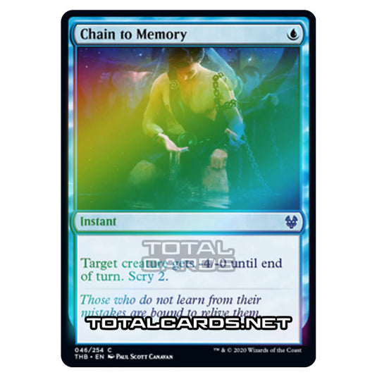 Magic The Gathering - Theros Beyond Death - Chain to Memory - 46/254 (Foil)