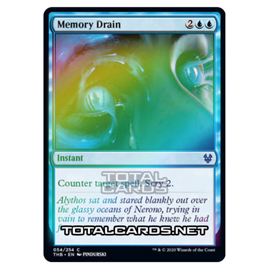 Magic The Gathering - Theros Beyond Death - Memory Drain - 54/254 (Foil)