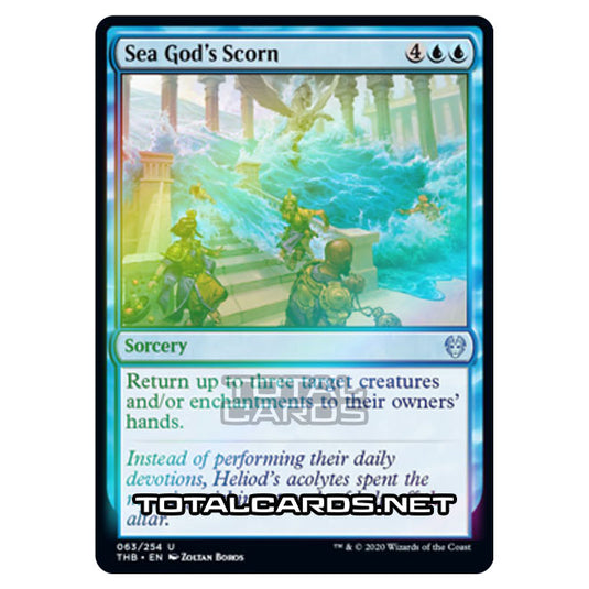 Magic The Gathering - Theros Beyond Death - Sea God's Scorn - 63/254 (Foil)