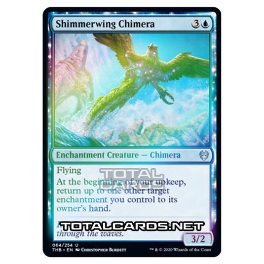 Magic The Gathering - Theros Beyond Death - Shimmerwing Chimera - 64/254 (Foil)