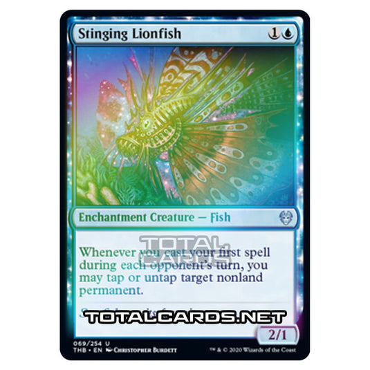 Magic The Gathering - Theros Beyond Death - Stinging Lionfish - 69/254 (Foil)