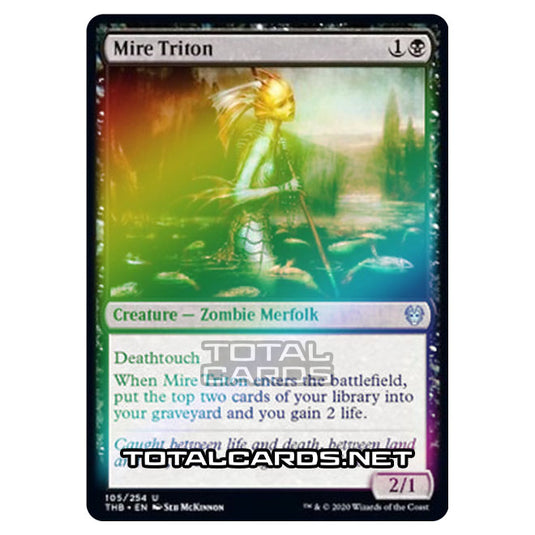 Magic The Gathering - Theros Beyond Death - Mire Triton - 105/254 (Foil)