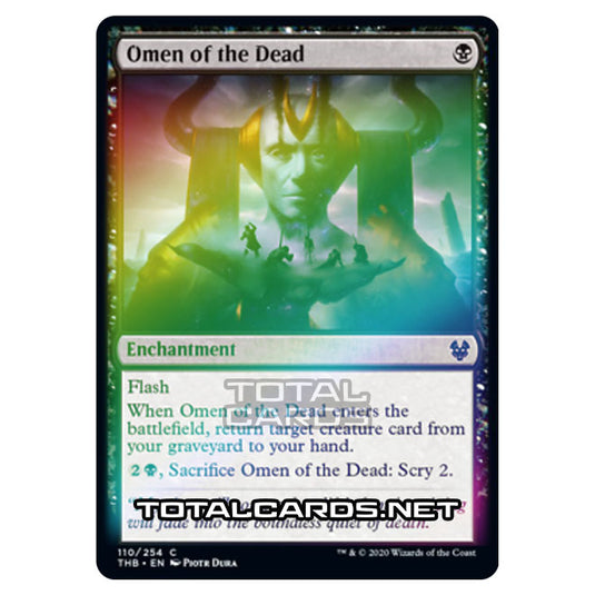 Magic The Gathering - Theros Beyond Death - Omen of the Dead - 110/254 (Foil)