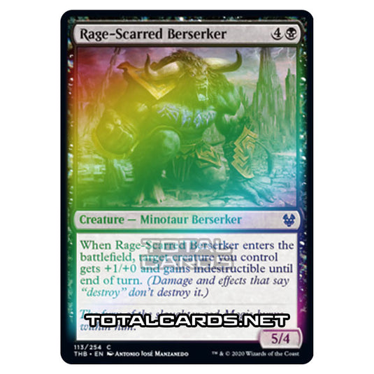 Magic The Gathering - Theros Beyond Death - Rage-Scarred Berserker - 113/254 (Foil)