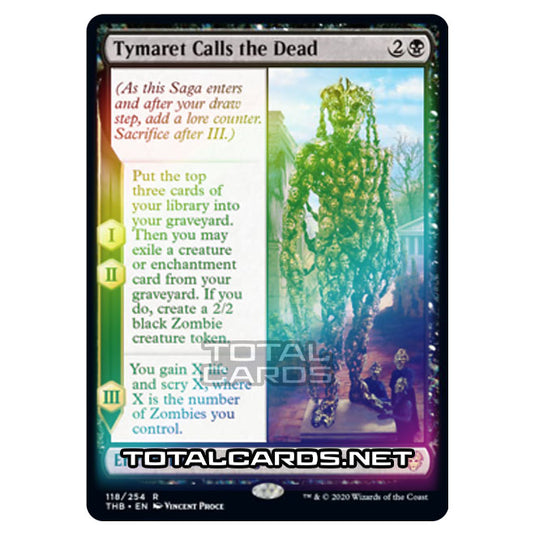 Magic The Gathering - Theros Beyond Death - Tymaret Calls the Dead - 118/254 (Foil)