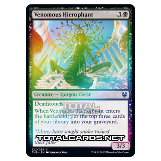 Magic The Gathering - Theros Beyond Death - Venomous Hierophant - 122/254 (Foil)