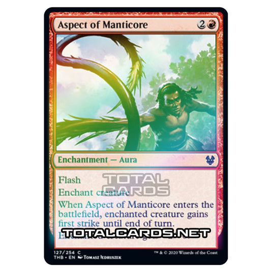 Magic The Gathering - Theros Beyond Death - Aspect of Manticore - 127/254 (Foil)