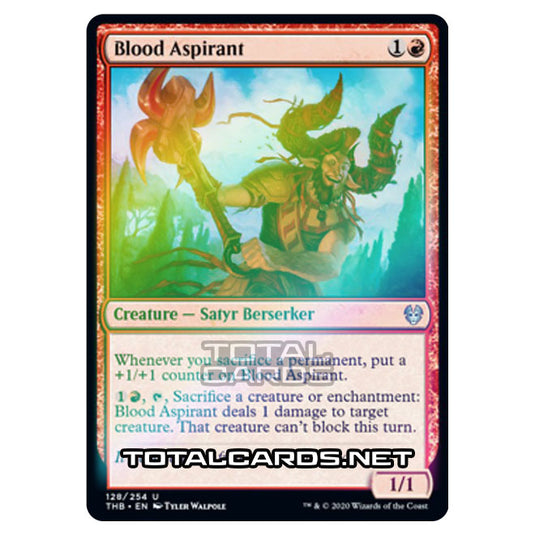 Magic The Gathering - Theros Beyond Death - Blood Aspirant - 128/254 (Foil)