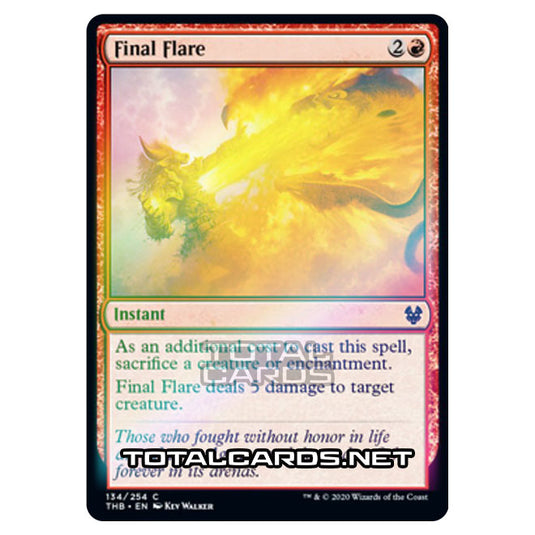 Magic The Gathering - Theros Beyond Death - Final Flare - 134/254 (Foil)