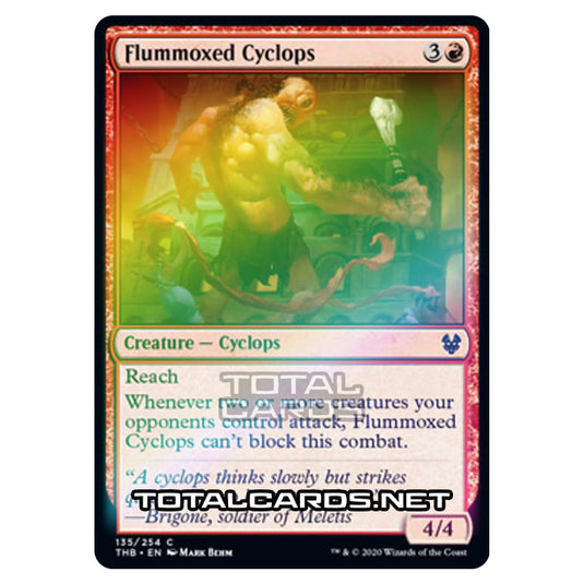 Magic The Gathering - Theros Beyond Death - Flummoxed Cyclops - 135/254 (Foil)