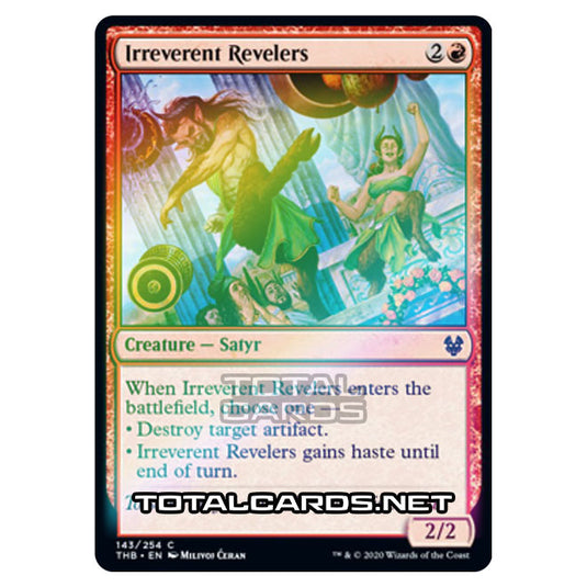 Magic The Gathering - Theros Beyond Death - Irreverent Revelers - 143/254 (Foil)