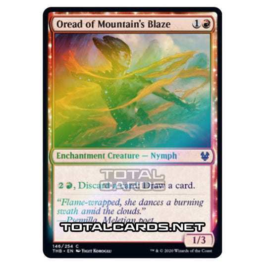 Magic The Gathering - Theros Beyond Death - Oread of Mountain's Blaze - 146/254 (Foil)