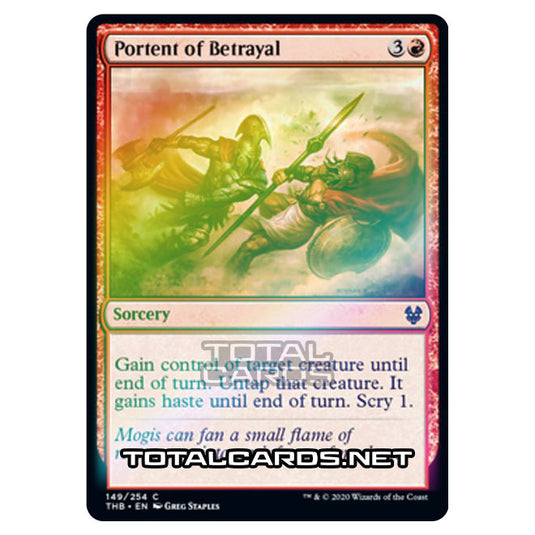 Magic The Gathering - Theros Beyond Death - Portent of Betrayal - 149/254 (Foil)