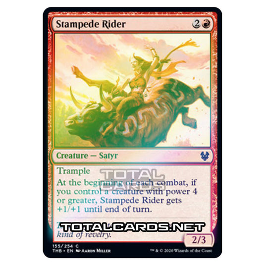 Magic The Gathering - Theros Beyond Death - Stampede Rider - 155/254 (Foil)