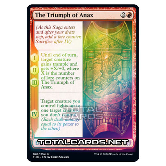 Magic The Gathering - Theros Beyond Death - The Triumph of Anax - 160/254 (Foil)