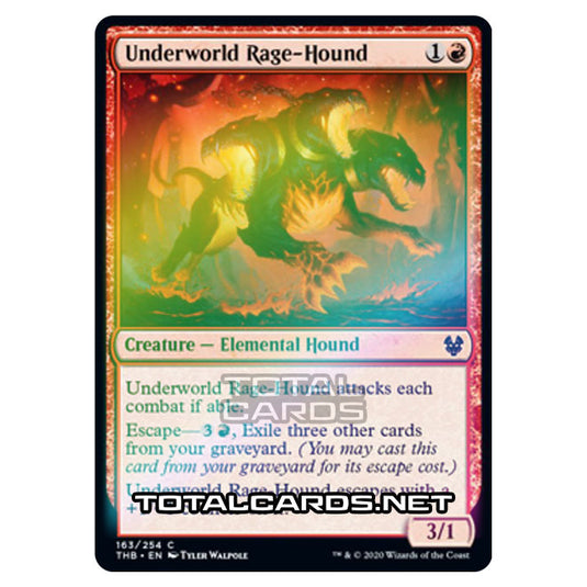 Magic The Gathering - Theros Beyond Death - Underworld Rage-Hound - 163/254 (Foil)