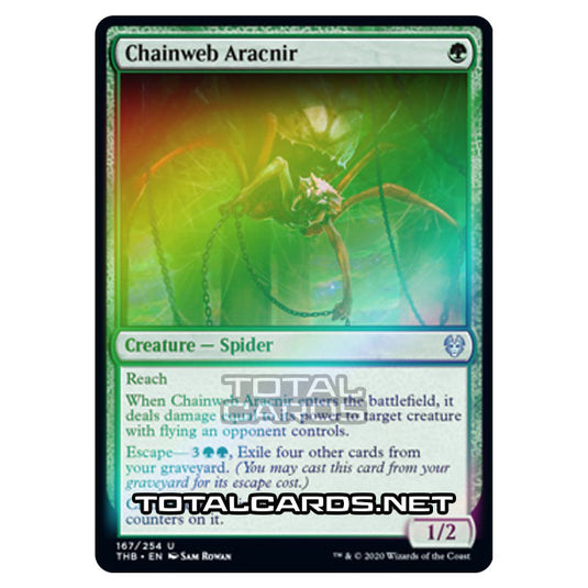 Magic The Gathering - Theros Beyond Death - Chainweb Aracnir - 167/254 (Foil)