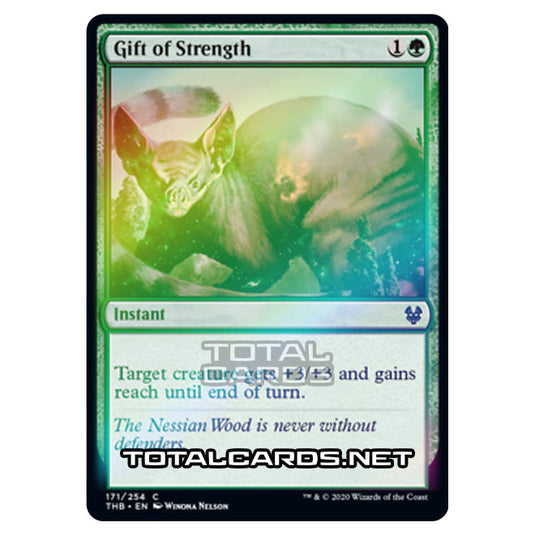 Magic The Gathering - Theros Beyond Death - Gift of Strength - 171/254 (Foil)