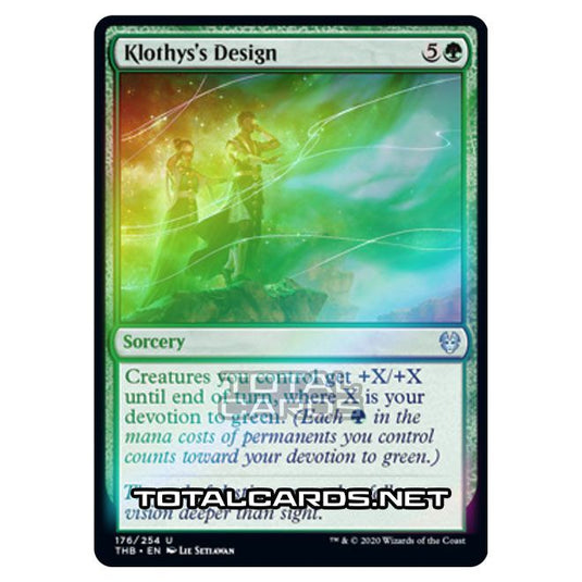 Magic The Gathering - Theros Beyond Death - Klothys's Design - 176/254 (Foil)