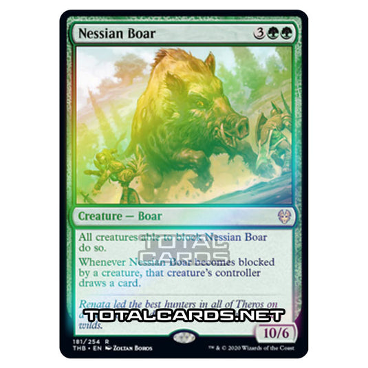 Magic The Gathering - Theros Beyond Death - Nessian Boar - 181/254 (Foil)