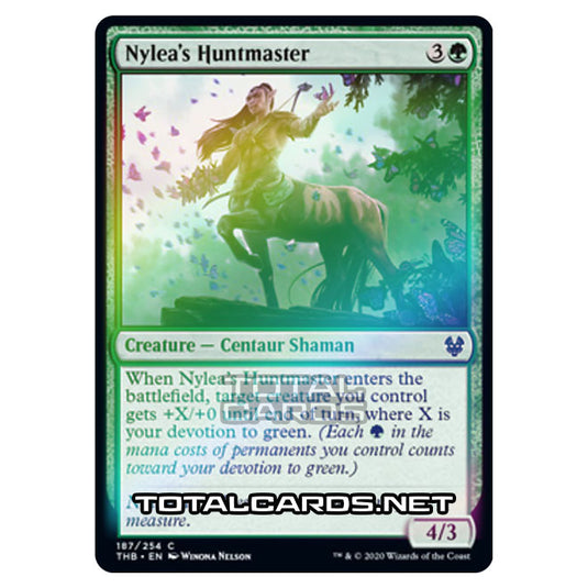 Magic The Gathering - Theros Beyond Death - Nylea's Huntmaster - 187/254 (Foil)