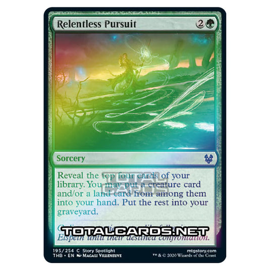 Magic The Gathering - Theros Beyond Death - Relentless Pursuit - 195/254 (Foil)