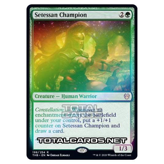 Magic The Gathering - Theros Beyond Death - Setessan Champion - 198/254 (Foil)