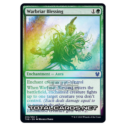 Magic The Gathering - Theros Beyond Death - Warbriar Blessing - 204/254 (Foil)