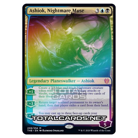 Magic The Gathering - Theros Beyond Death - Ashiok, Nightmare Muse - 208/254 (Foil)