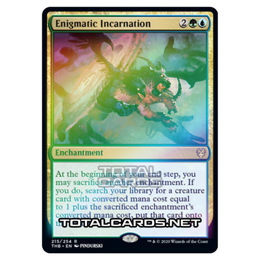 Magic The Gathering - Theros Beyond Death - Enigmatic Incarnation - 215/254 (Foil)