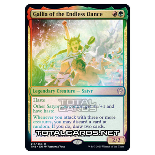 Magic The Gathering - Theros Beyond Death - Gallia of the Endless Dance - 217/254 (Foil)