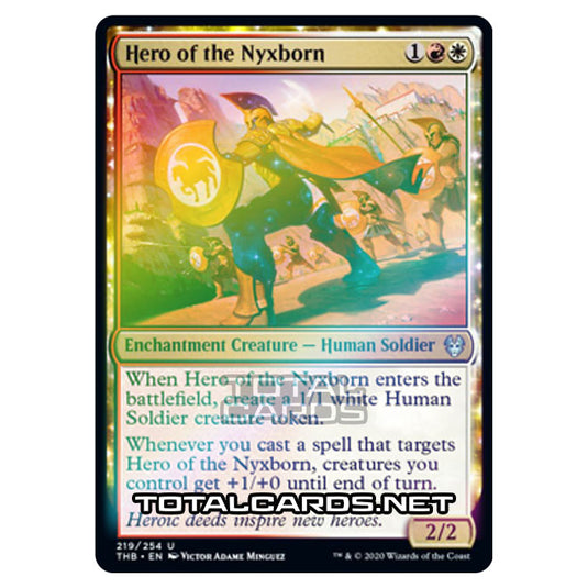 Magic The Gathering - Theros Beyond Death - Hero of the Nyxborn - 219/254 (Foil)