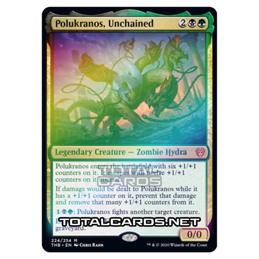Magic The Gathering - Theros Beyond Death - Polukranos, Unchained - 224/254 (Foil)