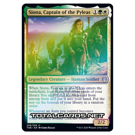 Magic The Gathering - Theros Beyond Death - Siona, Captain of the Pyleas - 226/254 (Foil)