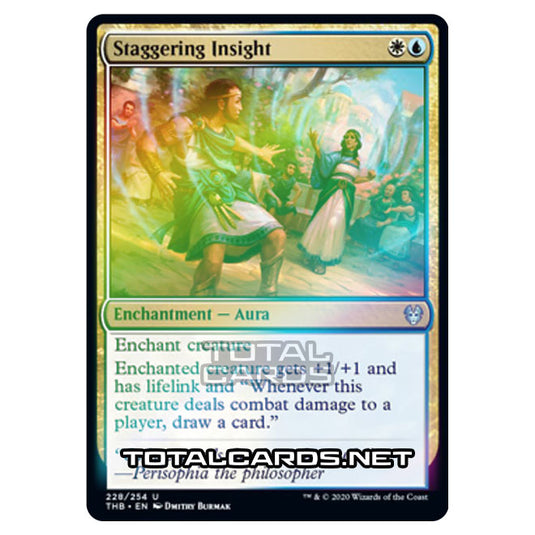 Magic The Gathering - Theros Beyond Death - Staggering Insight - 228/254 (Foil)