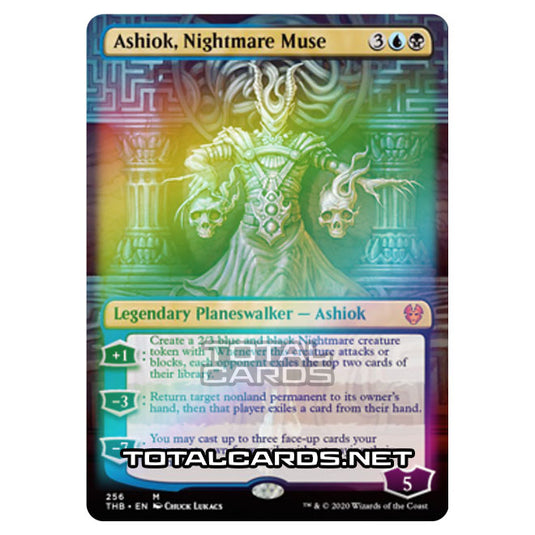 Magic The Gathering - Theros Beyond Death - Ashiok, Nightmare Muse - 256/254 (Foil)