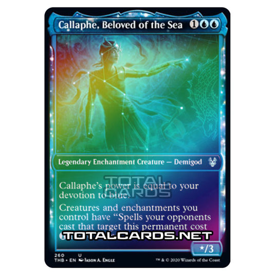 Magic The Gathering - Theros Beyond Death - Callaphe, Beloved of the Sea - 260/254 (Foil)