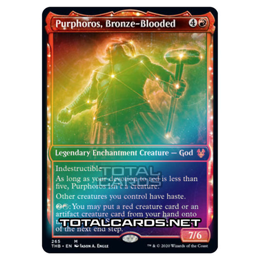Magic The Gathering - Theros Beyond Death - Purphoros, Bronze-Blooded - 265/254 (Foil)