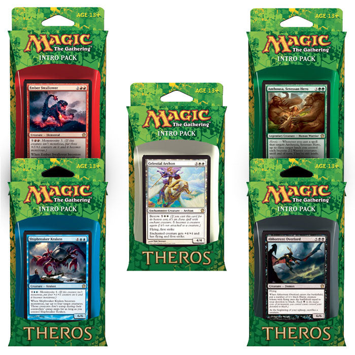 Magic Intro Pack Magic The Gathering - Theros - Intro Packs Set