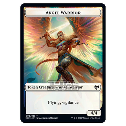 Magic The Gathering - Kaldheim - Tokens - Angel Warrior - 2/23