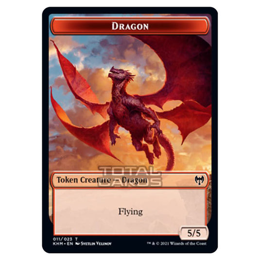 Magic The Gathering - Kaldheim - Tokens - Dragon - 11/23