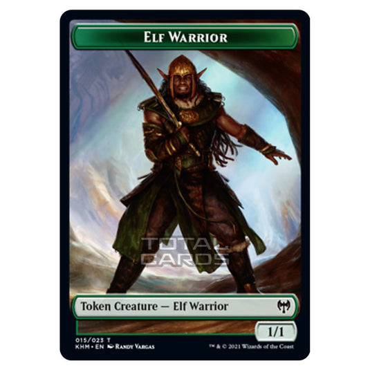 Magic The Gathering - Kaldheim - Tokens - Elf Warrior - 15/23