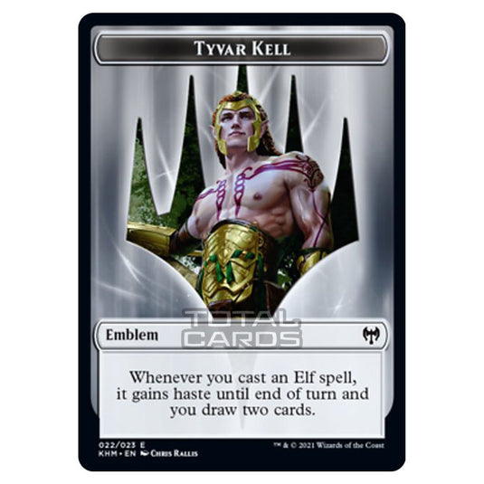 Magic The Gathering - Kaldheim - Tokens - Tyvar Kell Emblem - 22/23