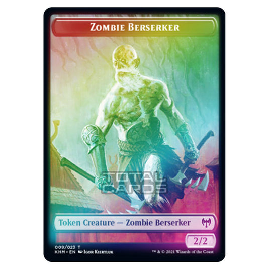 Magic The Gathering - Kaldheim - Tokens - Zombie Berserker - 9/23 (Foil)