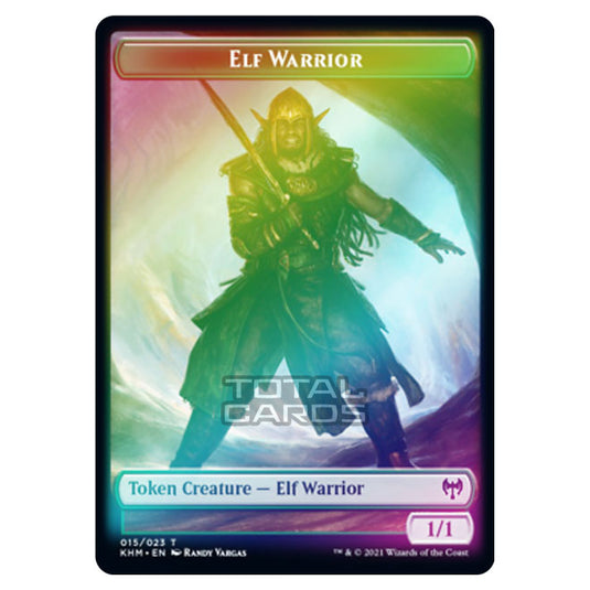 Magic The Gathering - Kaldheim - Tokens - Elf Warrior - 15/23 (Foil)