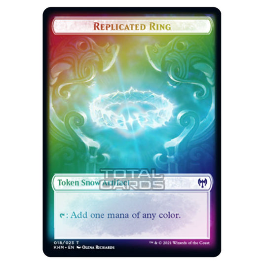 Magic The Gathering - Kaldheim - Tokens - Replicated Ring - 18/23 (Foil)